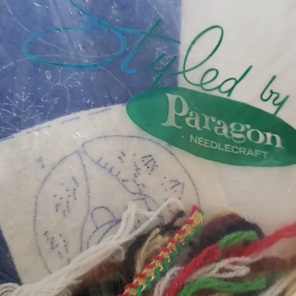 Paragon Needle‎ Craft Snowman Reindeer Ornament Kit - Picture 11 of 12